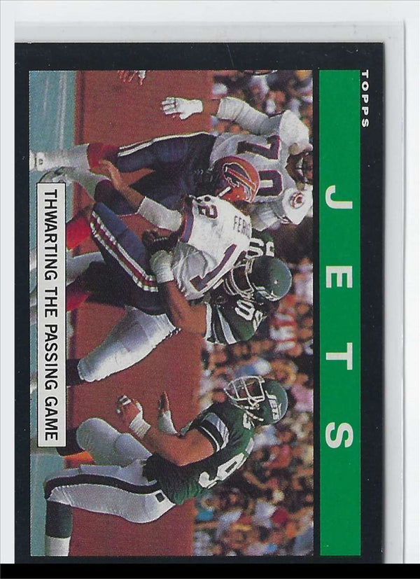 1985 Topps Jets Team Leaders #335