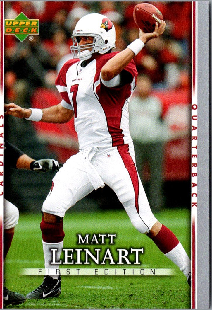 2007 Upper Deck First Edition Matt Leinart