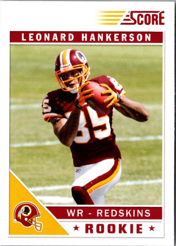 2011 Score Leonard Hankerson #358