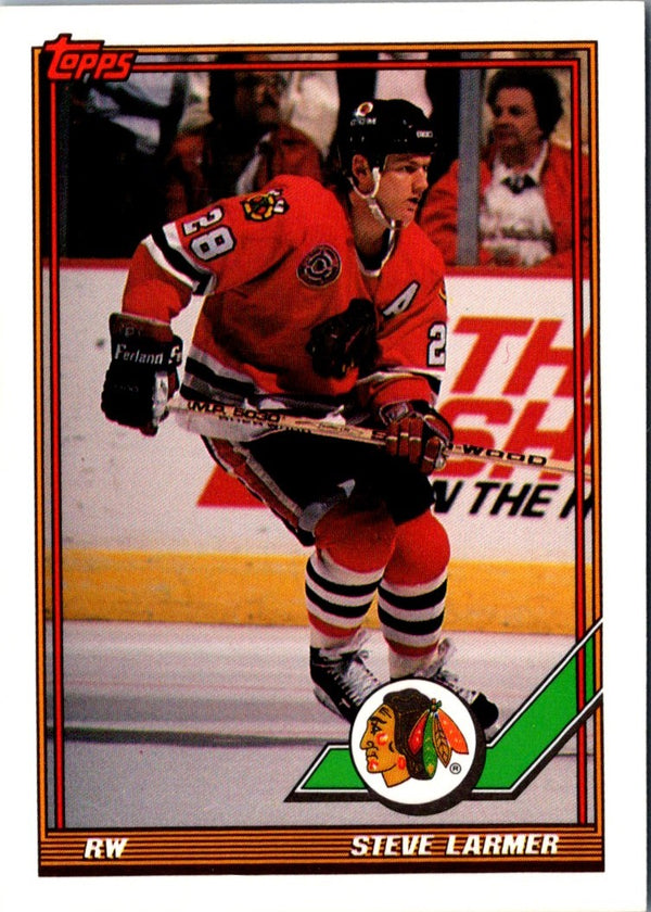 1991 Topps Steve Larmer #75