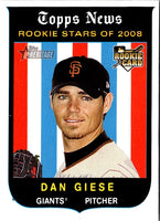 2008 Topps Heritage Dan Giese #126