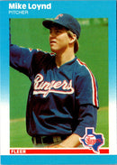 1987 Fleer Update Mike Loynd