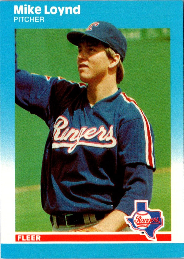 1987 Fleer Update Mike Loynd #U-67