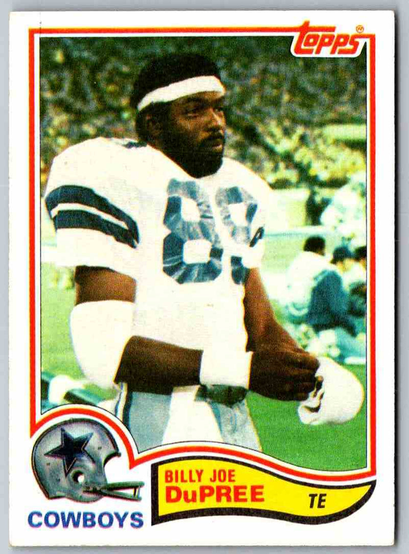 1982 Topps Billy Joe DuPree