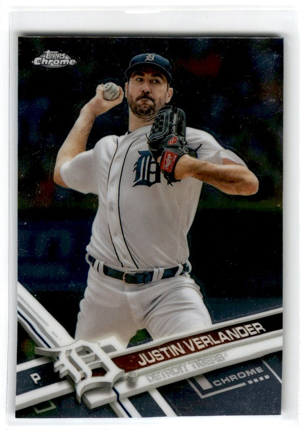 2017 Topps Chrome Justin Verlander #93