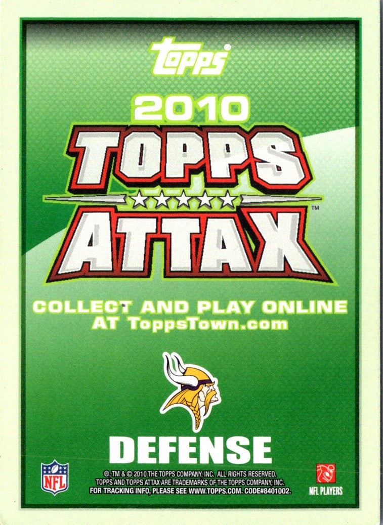 2010 Topps Attax Cedric Griffin