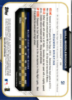 2015 Bowman Chrome Will Middlebrooks #51