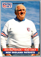 1991 Pro Set Dick MacPherson #234 Rookie