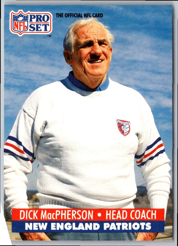 1991 Pro Set Dick MacPherson #234 Rookie