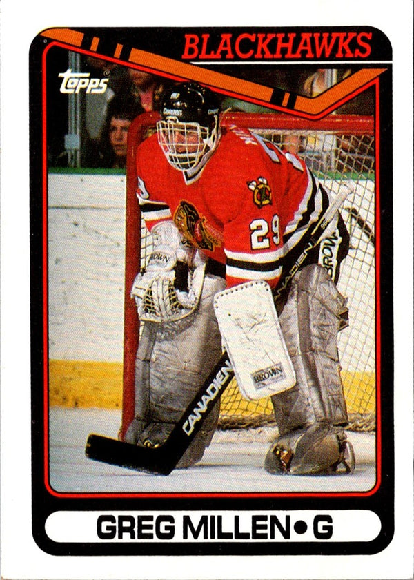 1990 Topps Greg Millen #335