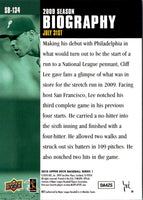 2009 Upper Deck A Piece of History National League Established #191
