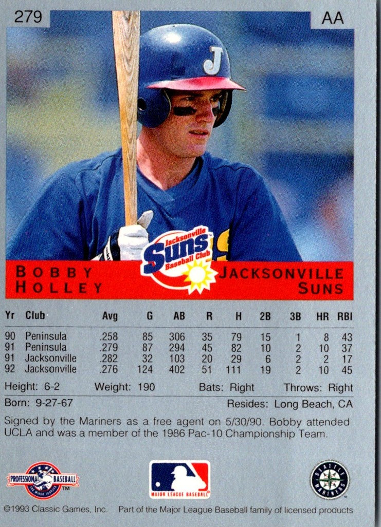 1993 Classic Best Bobby Holley