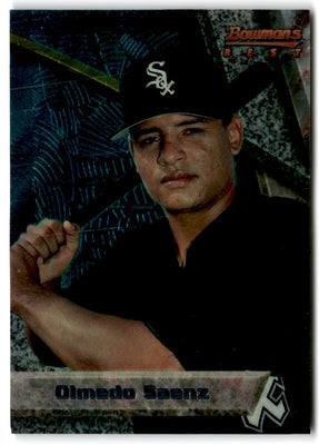 1994 Bowman's Best Olmedo Saenz #84 Rookie