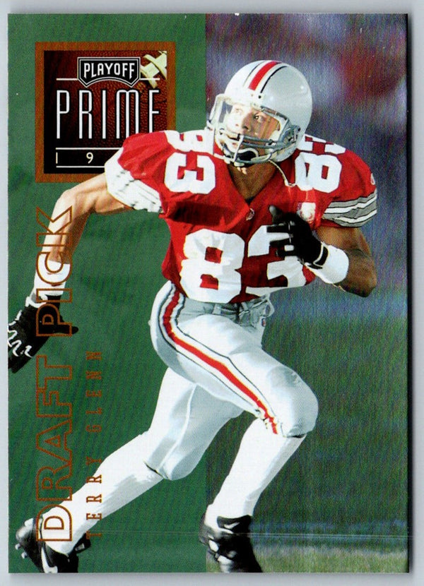 1996 Playoff Prime Terry Glenn #55 Rookie