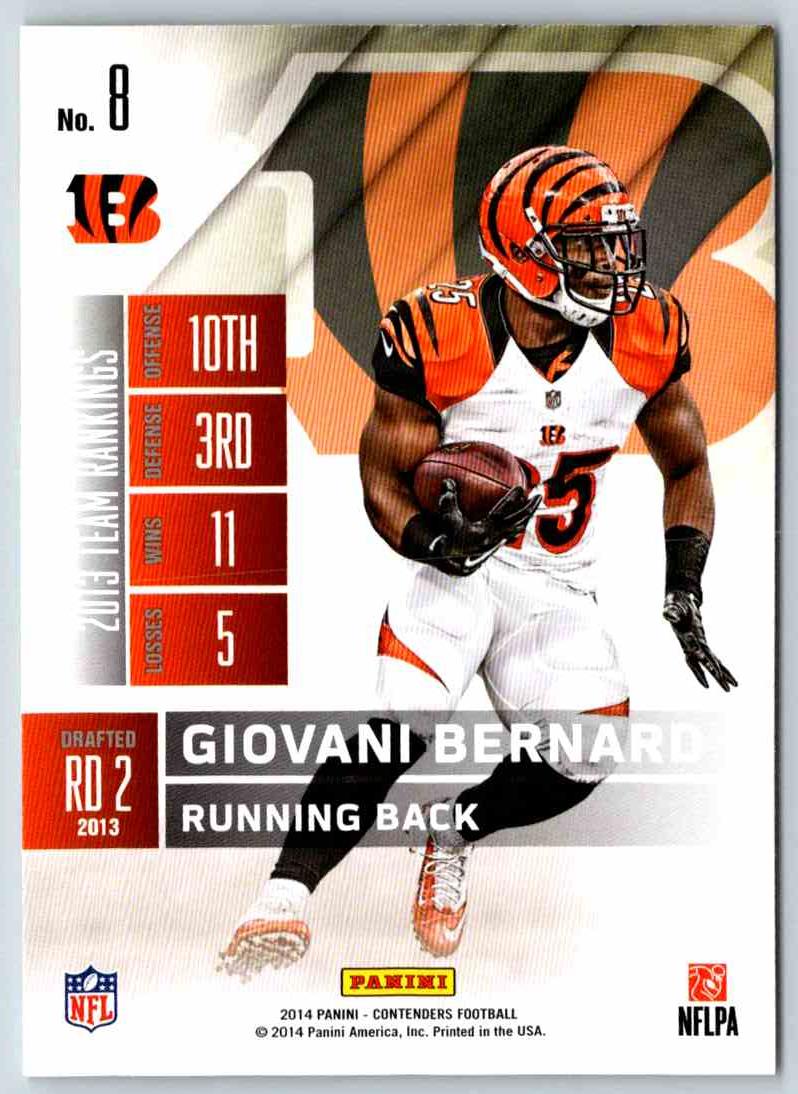 2014 Contenders Giovani Bernard