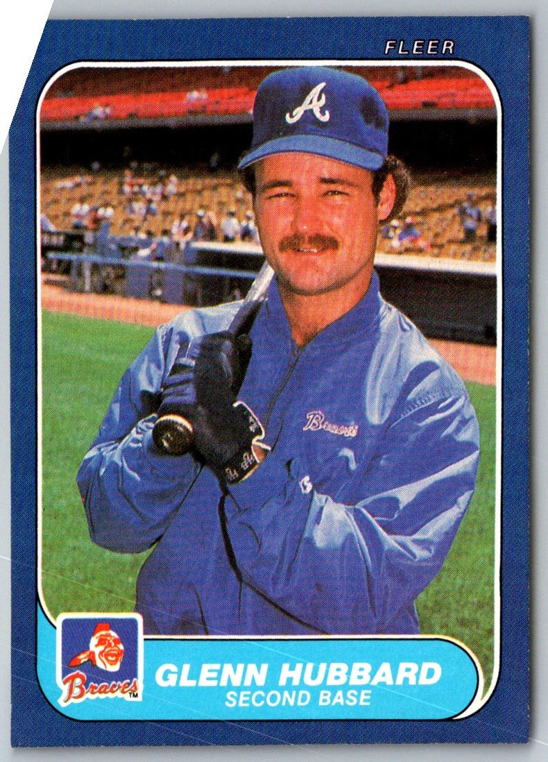 1986 Fleer Glenn Hubbard