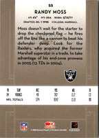 2005 Donruss Classics Randy Moss #55