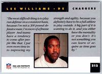 1991 ProLine Lee Williams #212