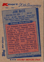 1982 Topps Kmart 20th Anniversary Jim Rice #33