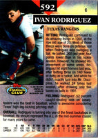 1993 Stadium Club Ivan Rodriguez #592