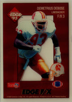 1993 Collector's Edge Rookies FX Demetrius DuBose #F/X3