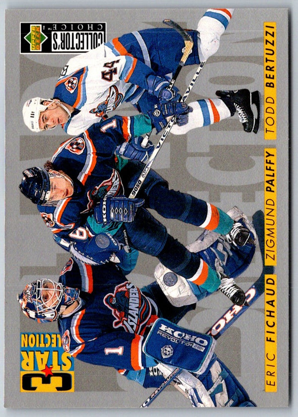 1996 Collector's Choice Todd Bertuzzi/Eric Fichaud/Zigmund Palffy #323