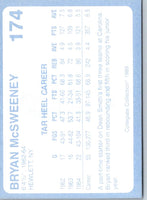 1989 Collegiate Collection North Carolina's Finest Bryan McSweeney #174