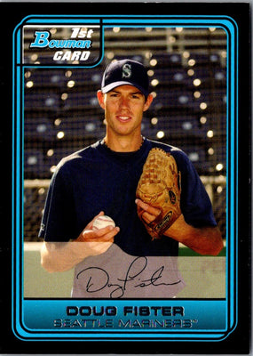 2006 Bowman Chrome Draft Picks & Prospects Doug Fister #DP38