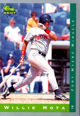 1993 Classic Best Willie Mota #286