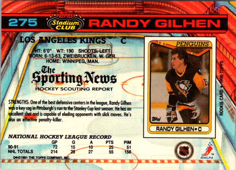 1991 Stadium Club Randy Gilhen