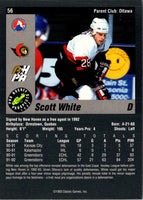 1993 Classic Pro Prospects Scott White #56