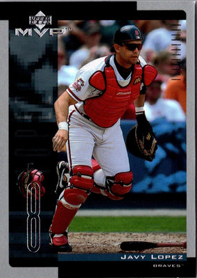 2001 Upper Deck MVP Javy Lopez #166