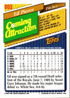 1993 Topps Eddie Pierce #803 Rookie