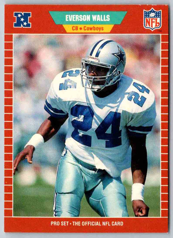 1989 NFL Proset Everson Walls #97