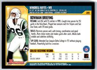 2000 Bowman Windrell Hayes #209 Rookie