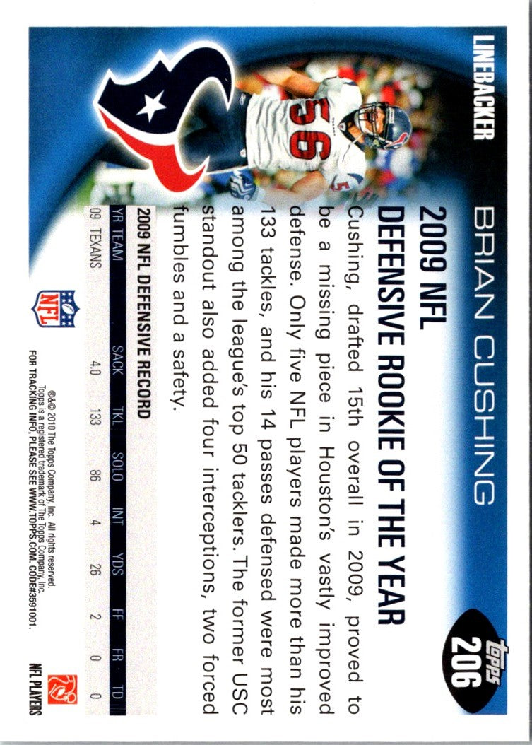 2010 Topps Brian Cushing