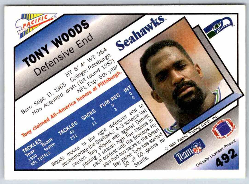 1998 Pacific Tony Woods