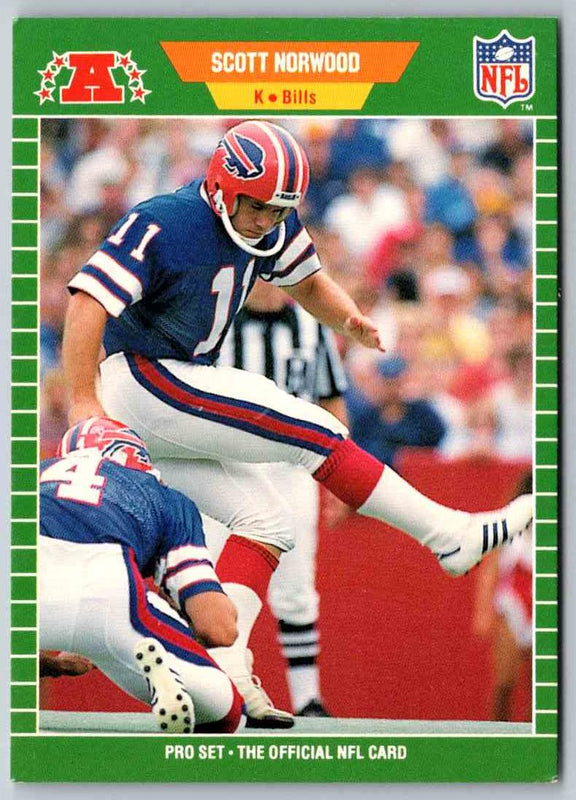 1995 Score Scott Norwood #25