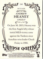 2016 Topps Gypsy Queen Andrew Heaney #245