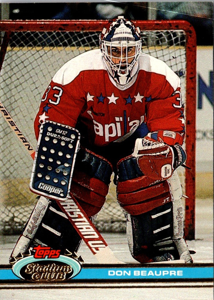 1991 Stadium Club Don Beaupre