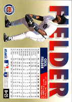 1993 Fleer Atlantic Cecil Fielder #8