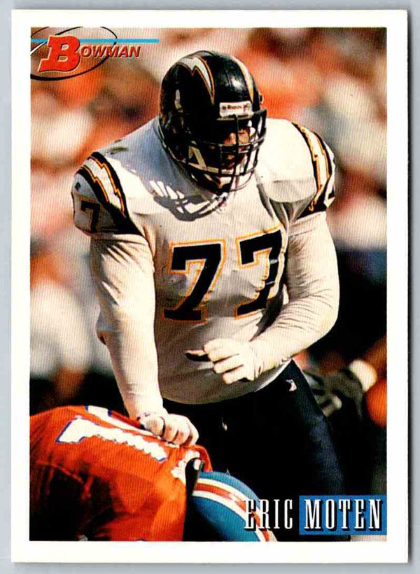 1993 Bowman Football Eric Moten #143