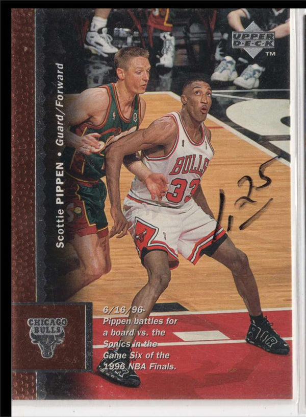 1996 Upper Deck Scottie Pippen #197