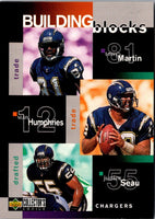 1997 Collector's Choice Tony Martin/Stan Humphries/Junior Seau/Eric Metcalf/Freddie Jones #363