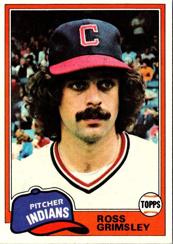 1981 Topps Ross Grimsley #170