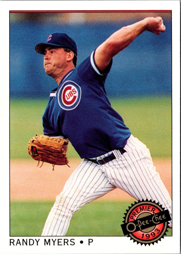 1993 O-Pee-Chee Premier Randy Myers #33