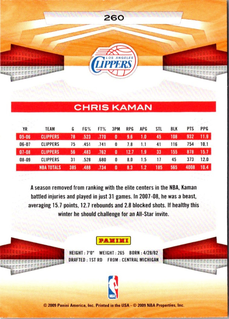 2009 Panini Chris Kaman