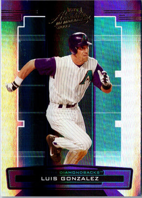 2005 Playoff Absolute Memorabilia Luis Gonzalez #17