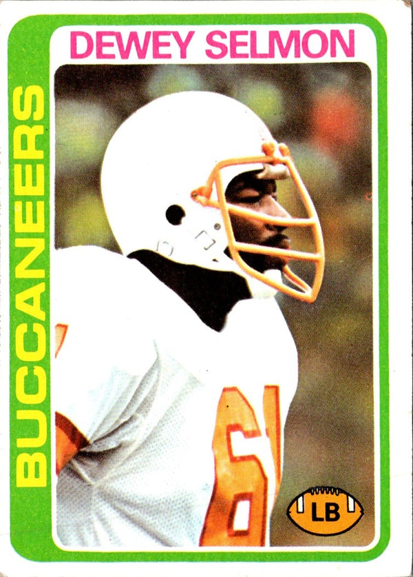 1978 Topps Dewey Selmon #106