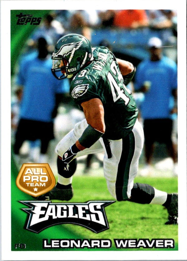 2010 Topps Leonard Weaver #413